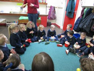 Percussion Perfection in Junior Infants 