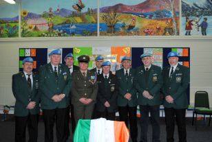 Presentation of the Irish Flag 